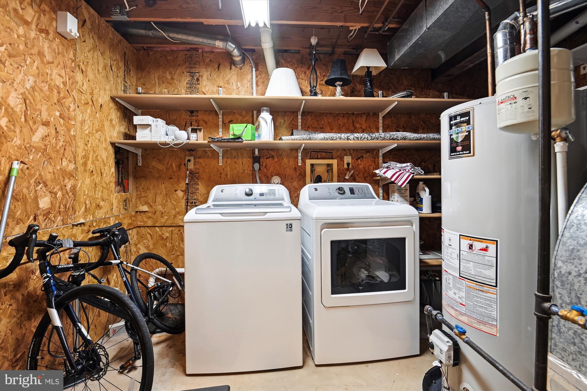 1517 Autumn Ridge Circle Reston, VA 20194 - Photo 19 of 37 a utility room with dryer washer and stair