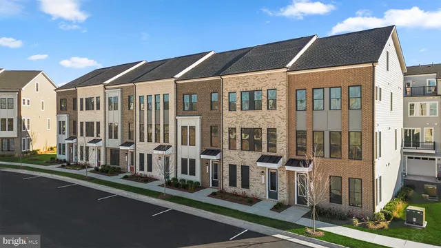 a front view of a large building with a street
