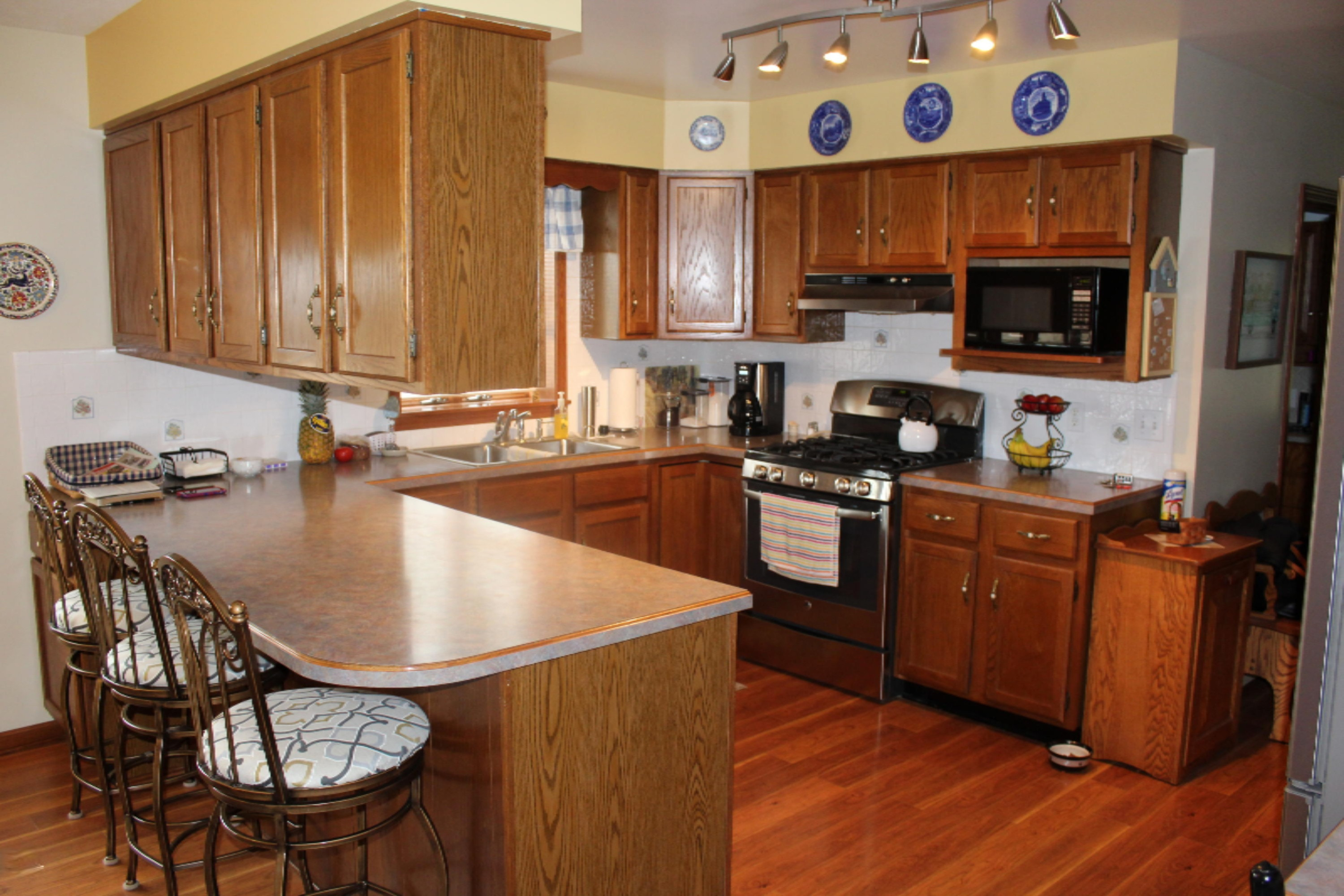 7011 West County Farm Road Greenville, MI 48838 - Photo 14 of 59 Kitchen with Snack Bar
