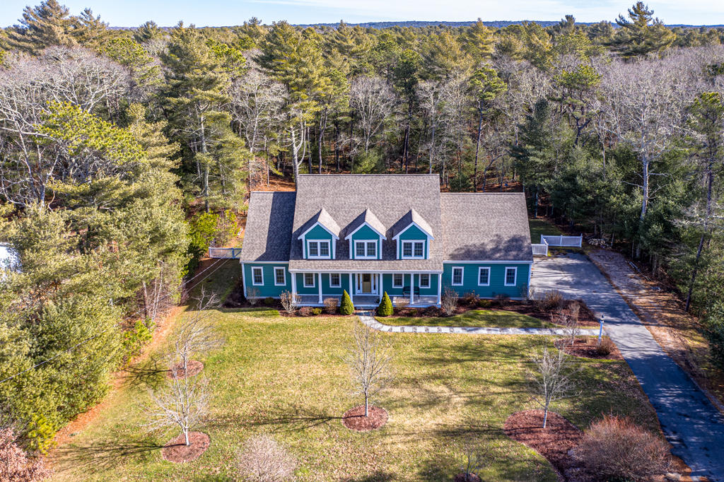 527 County Road Pocasset, MA 02559 - Photo 22 of 25 a view of swimming pool with outdoor seating and yard in the back