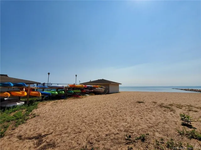 a view of an ocean beach
