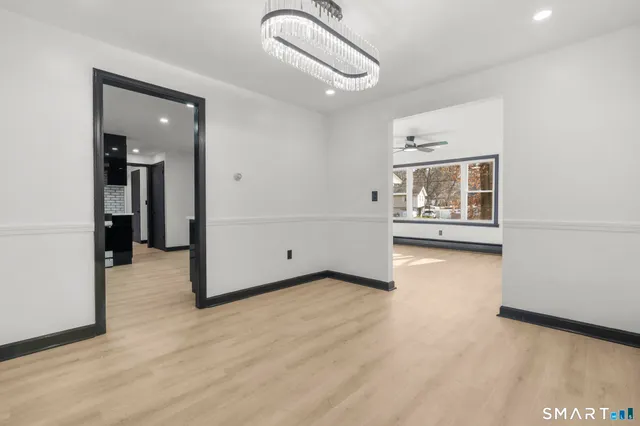 a view of kitchen and utility room