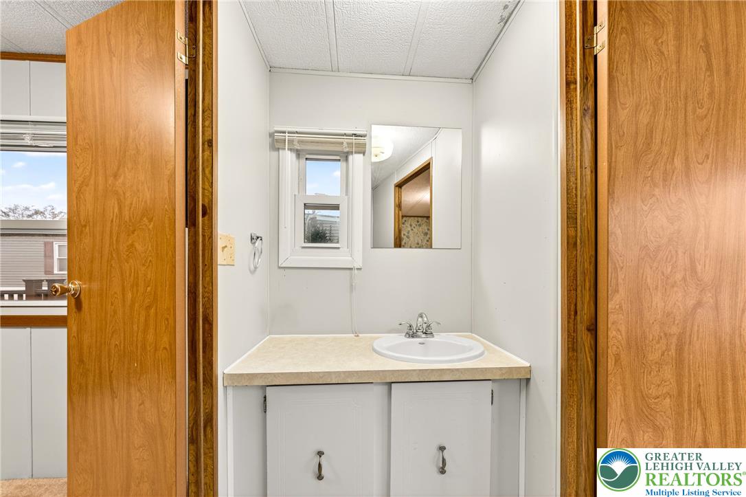 12 Revolutionary Road Mount Bethel, PA 18343 - Photo 27 of 53 a bathroom with a sink and a mirror