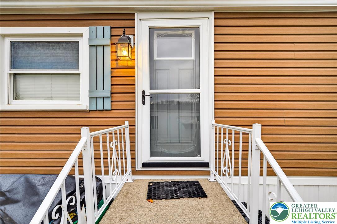 12 Revolutionary Road Mount Bethel, PA 18343 - Photo 3 of 53 a view of a balcony with front door