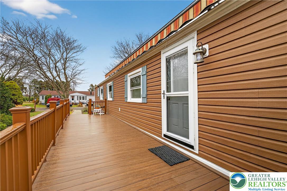 12 Revolutionary Road Mount Bethel, PA 18343 - Photo 6 of 53 a balcony with hardwood