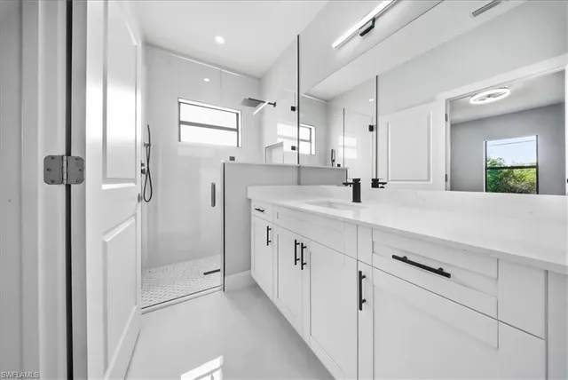 a view of empty room