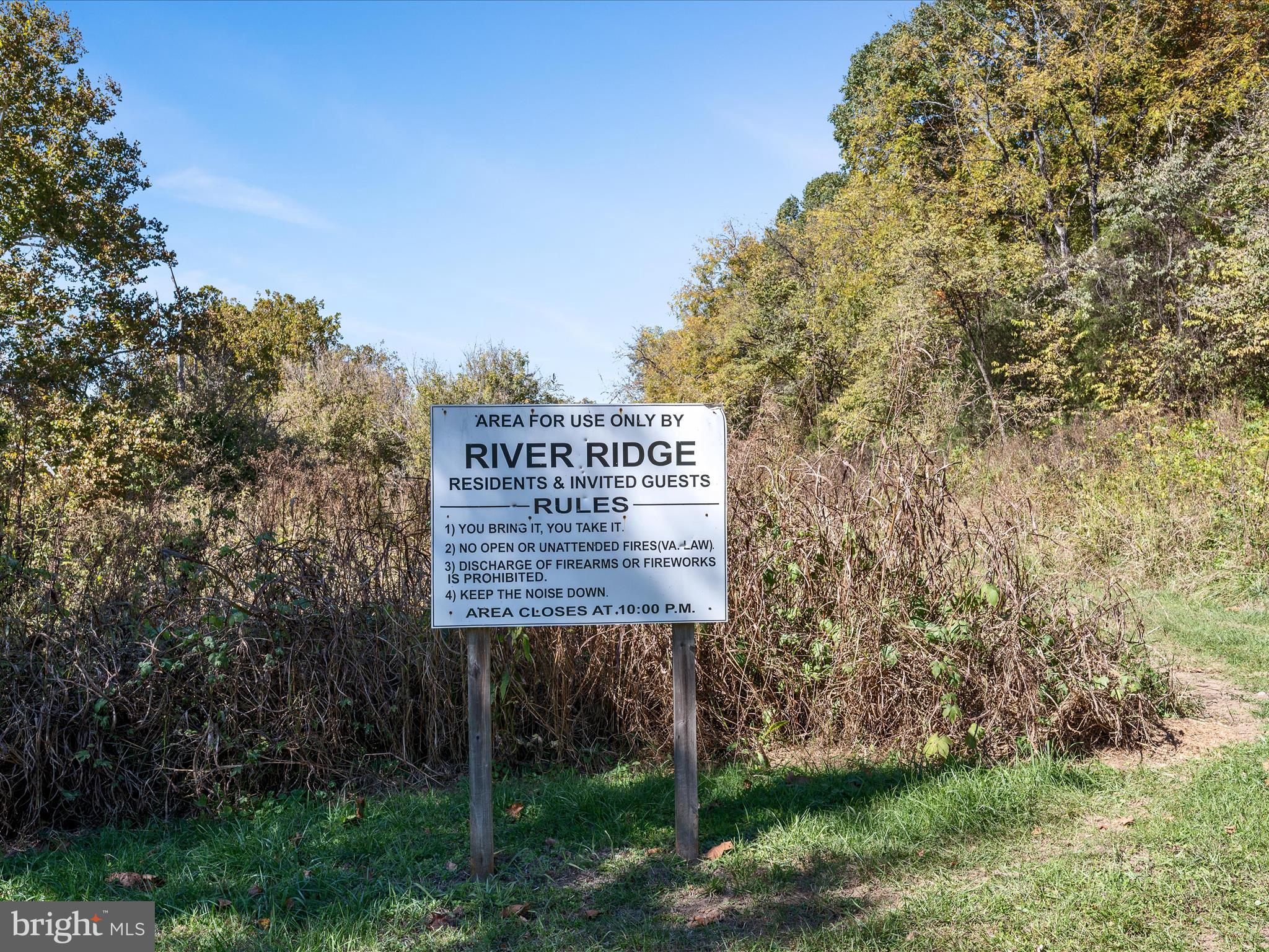 0 River Ridge Drive Middletown, VA 22645 - Photo 14 of 33 a sign on the side of a road
