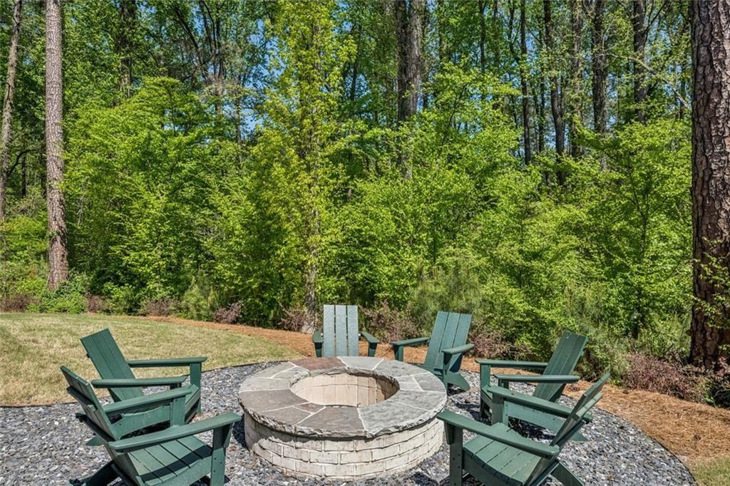 4081 Longleaf Lane Tucker, GA 30084 - Photo 46 of 49 a view of backyard with seating area and green space