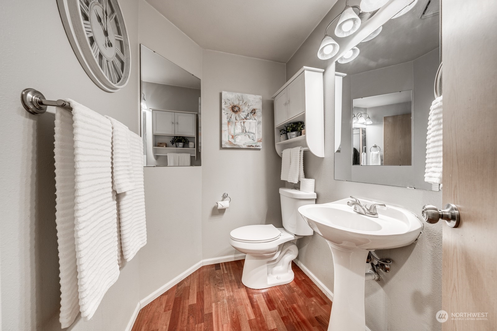8512 242nd Street Southwest, Unit 9 Edmonds, WA 98026 - Photo 13 of 26 a bathroom with a sink toilet and shower