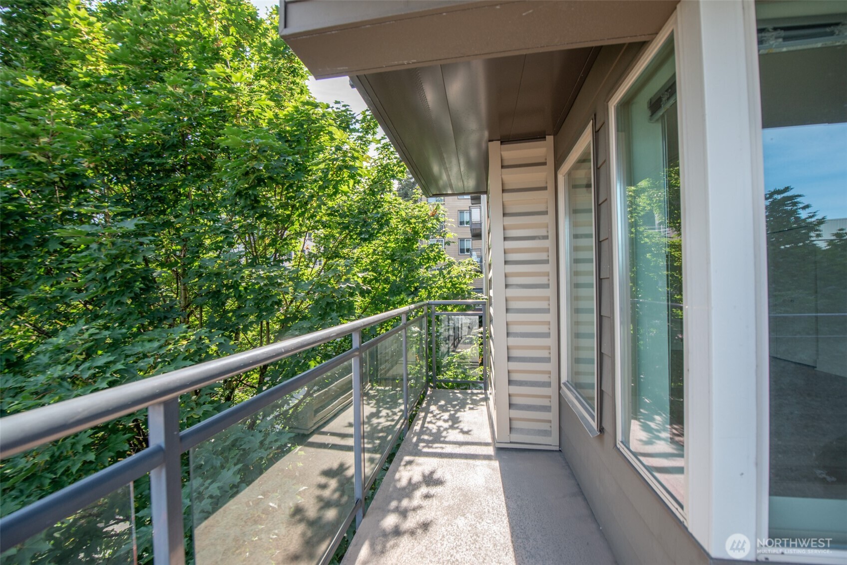 1550 Eastlake Avenue East, Unit 201 Seattle, WA 98102 - Photo 2 of 30 a view of a balcony with an outdoor space