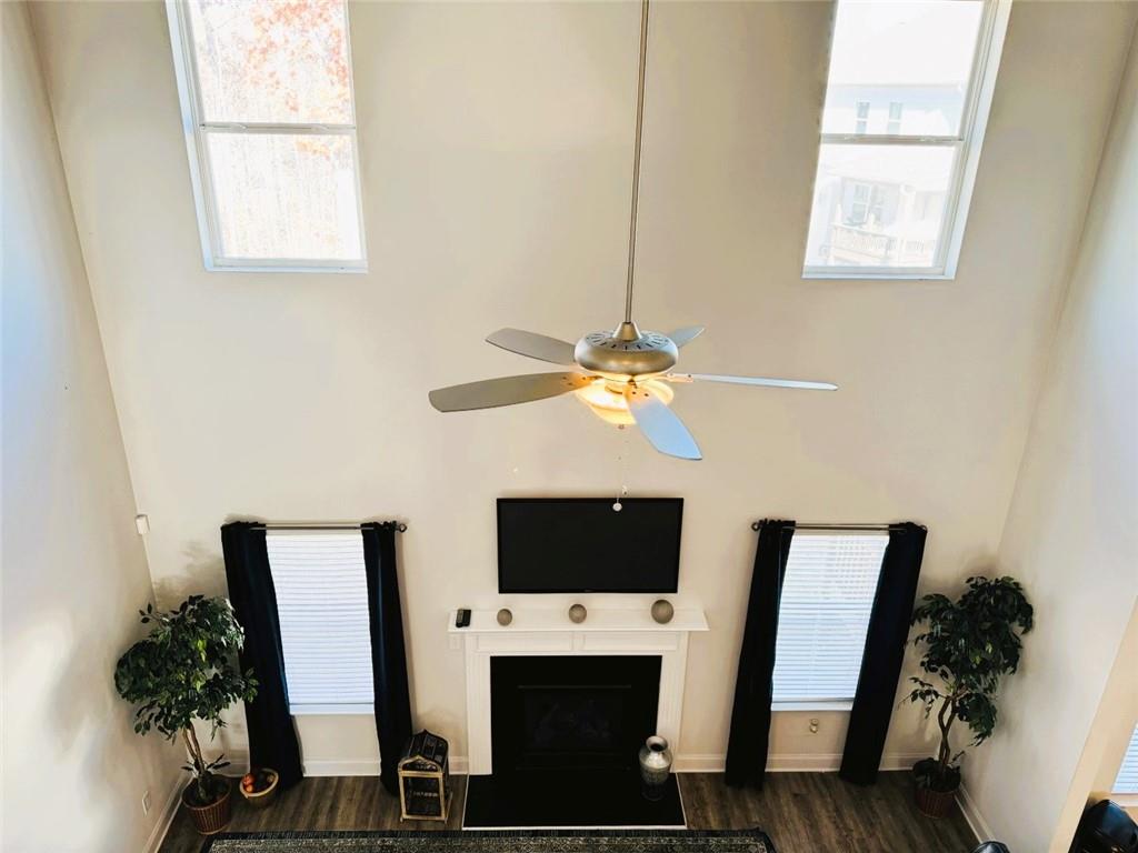 142 Wentworth Lane Villa Rica, GA 30180 - Photo 21 of 44 a living room with furniture and a flat screen tv