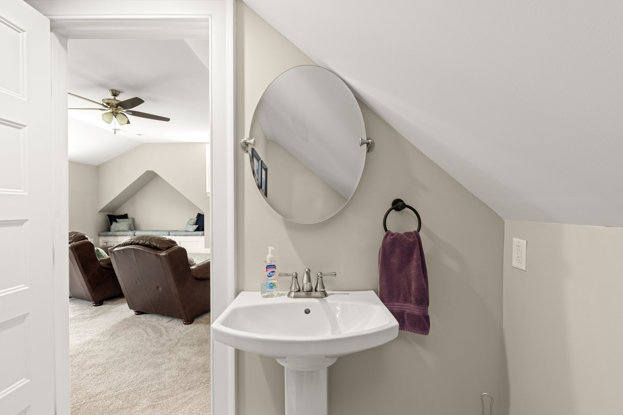 6012 Bethlehem Road Springfield, TN 37172 - Photo 40 of 60 a bathroom with a sink and mirror