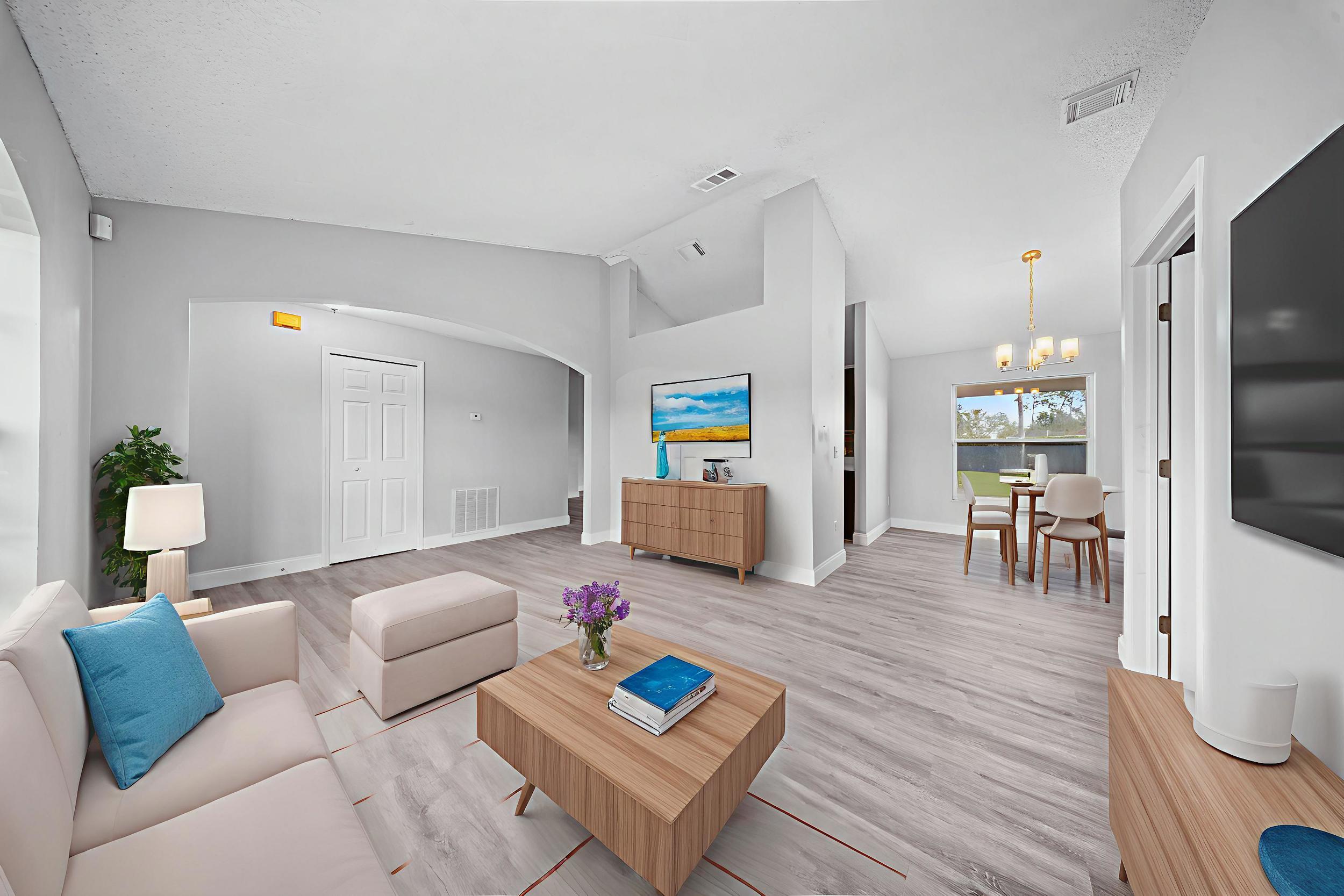 Living Room - Staged