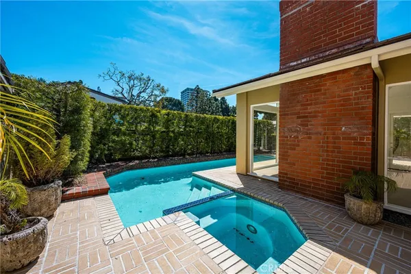 an empty room with an entryway