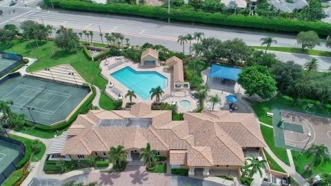 6552 Northwest 32nd Way Boca Raton, FL 33496 - Photo 26 of 26 aerial view of community center