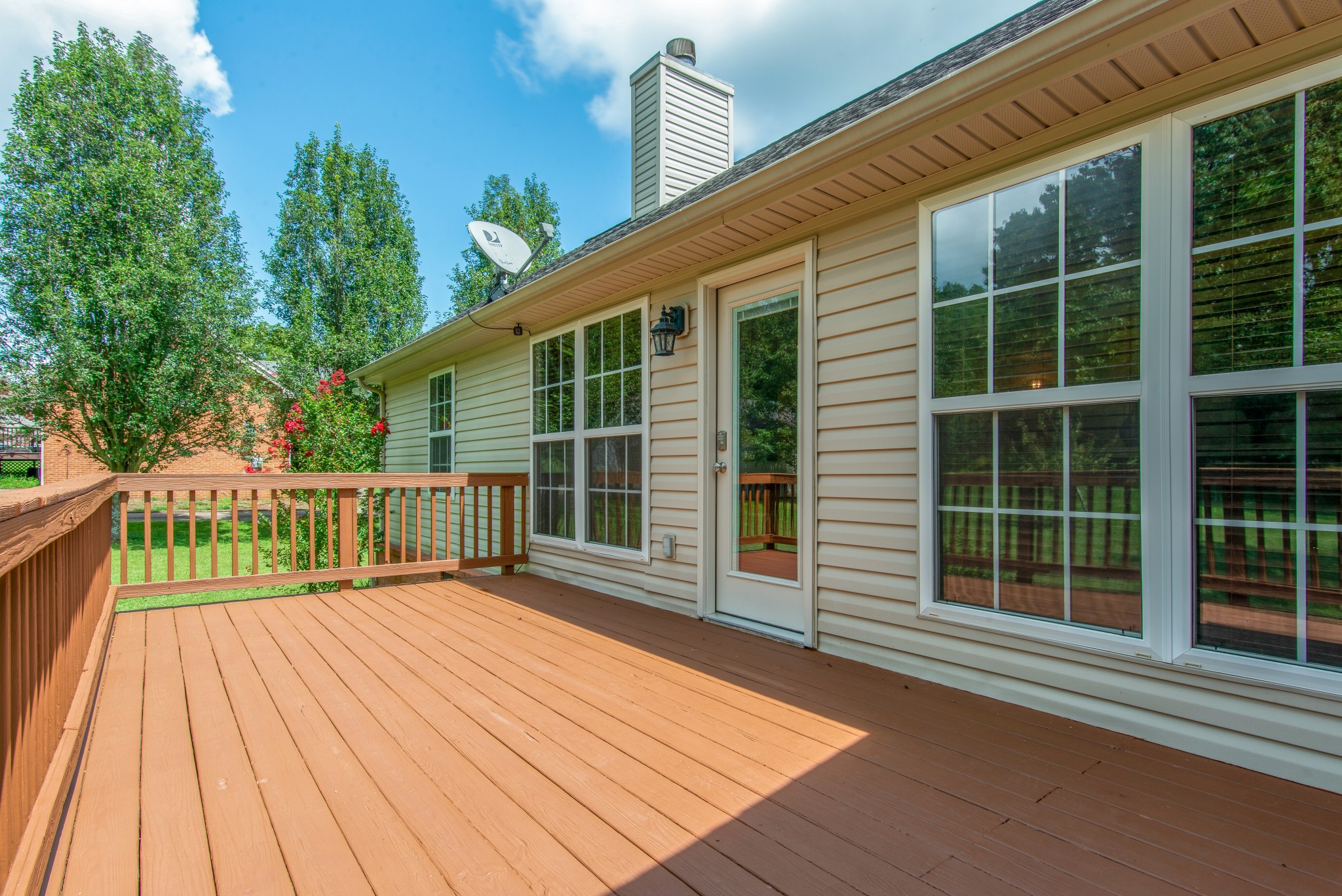 2696 Oak Grove Road Lebanon, TN 37090 - Photo 30 of 34 a view of backyard with large trees and wooden fence