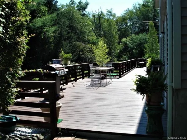 a view of outdoor space with seating
