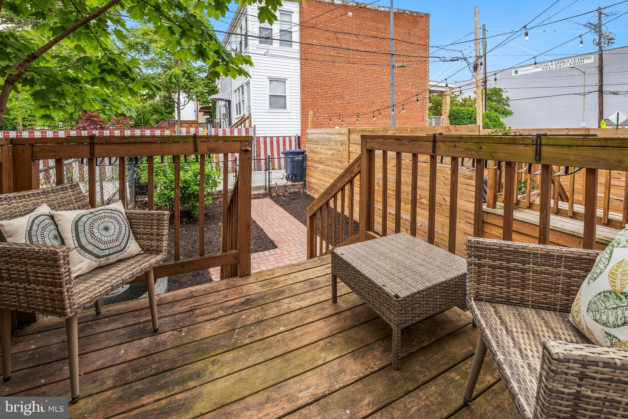 326 Bryant Street Northeast Washington, DC 20002 - Photo 33 of 36 Rear Deck