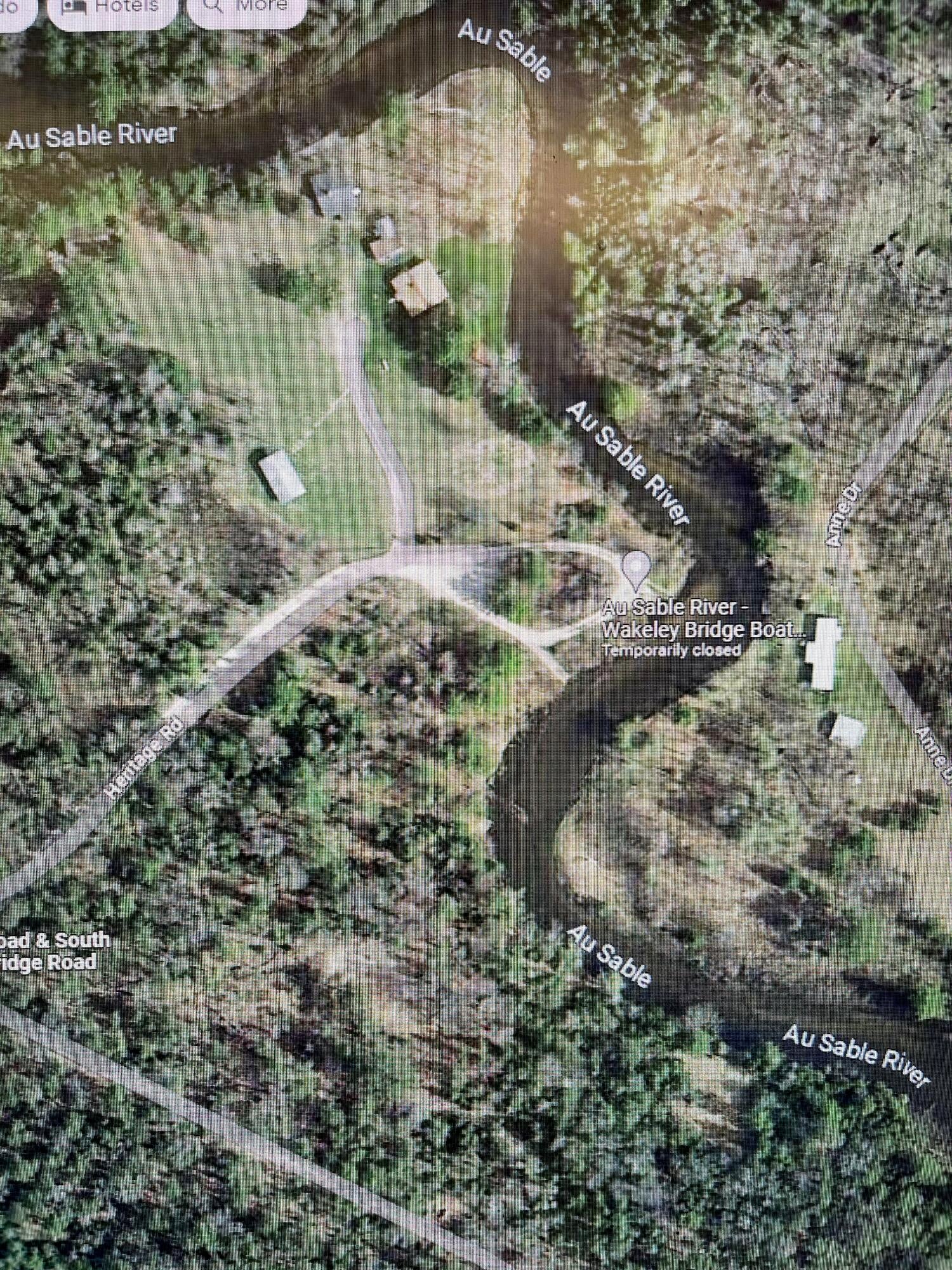 North Wakeley Bridge Road Grayling, MI 49738 - Photo 2 of 13 Aerial of Property