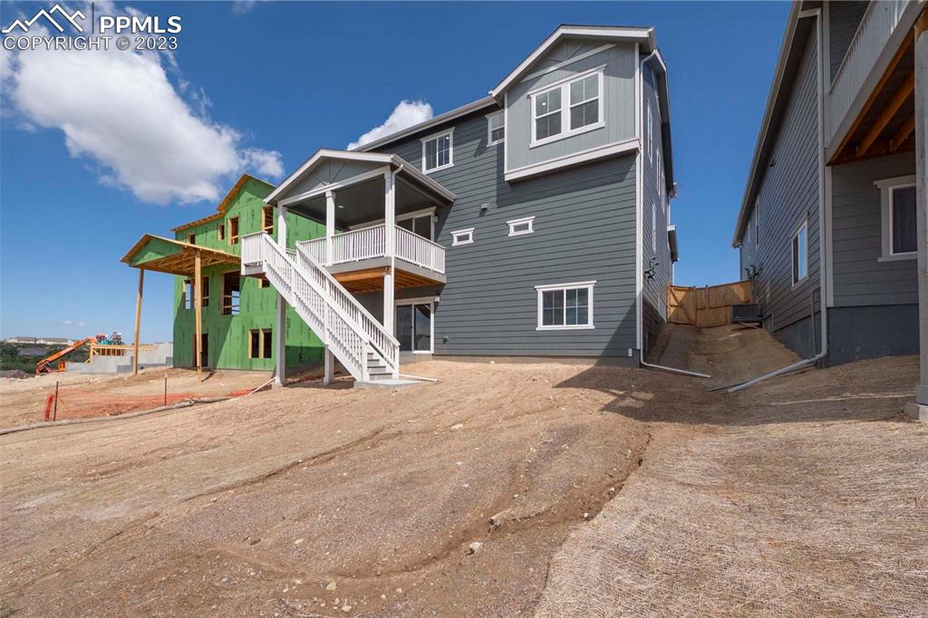 2050 Peachleaf Loop Castle Rock, CO 80108 - Photo 25 of 25 a front view of a house with garage