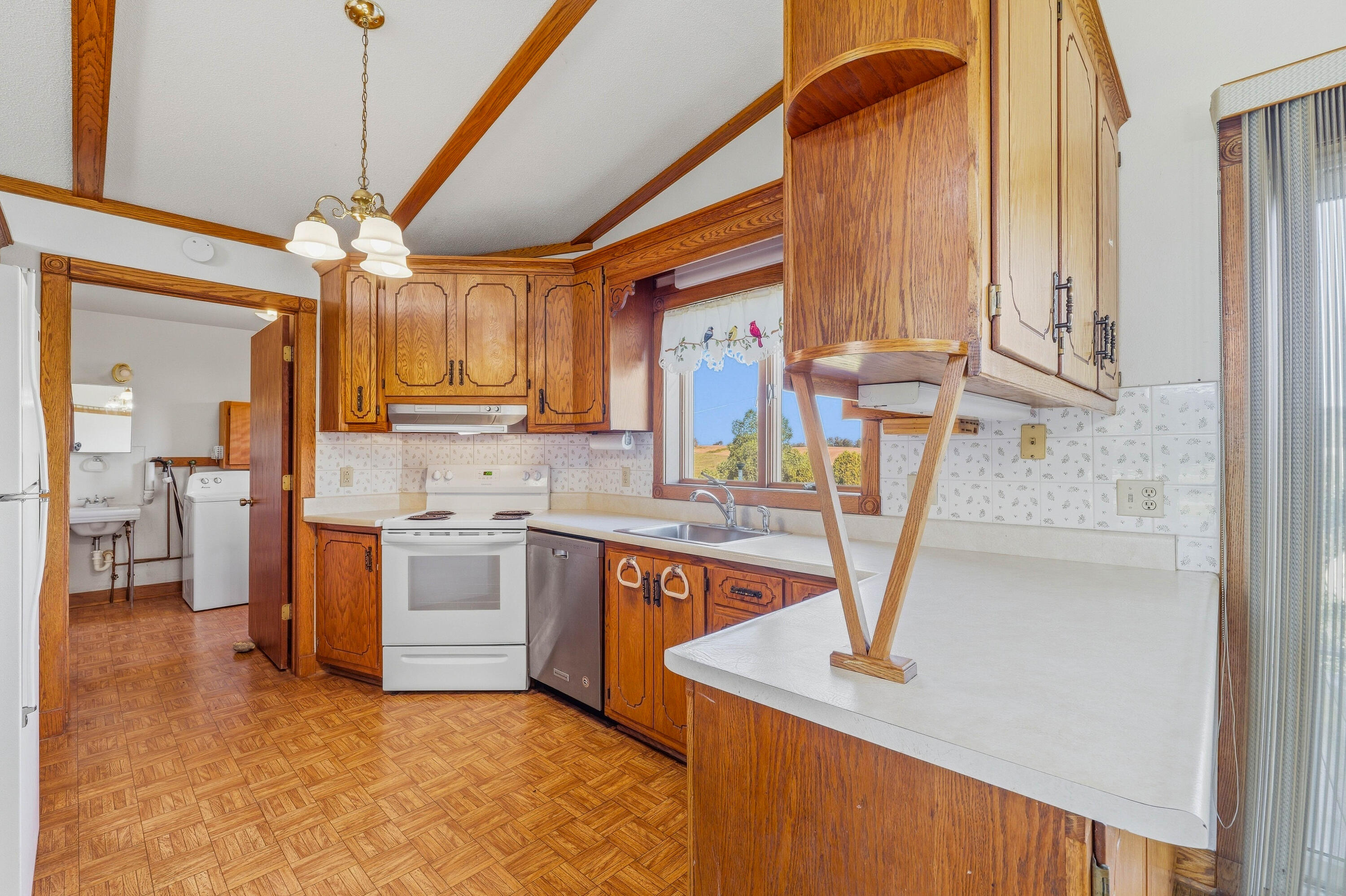 W2938 Garton Road Herman, WI 53085 - Photo 3 of 39 custom wood cabinets