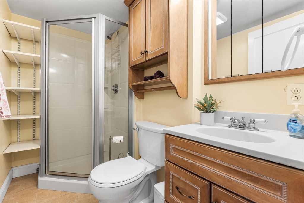 40 Bonad Road Stoneham, MA 02180 - Photo 20 of 38 a bathroom with a sink a toilet and shower