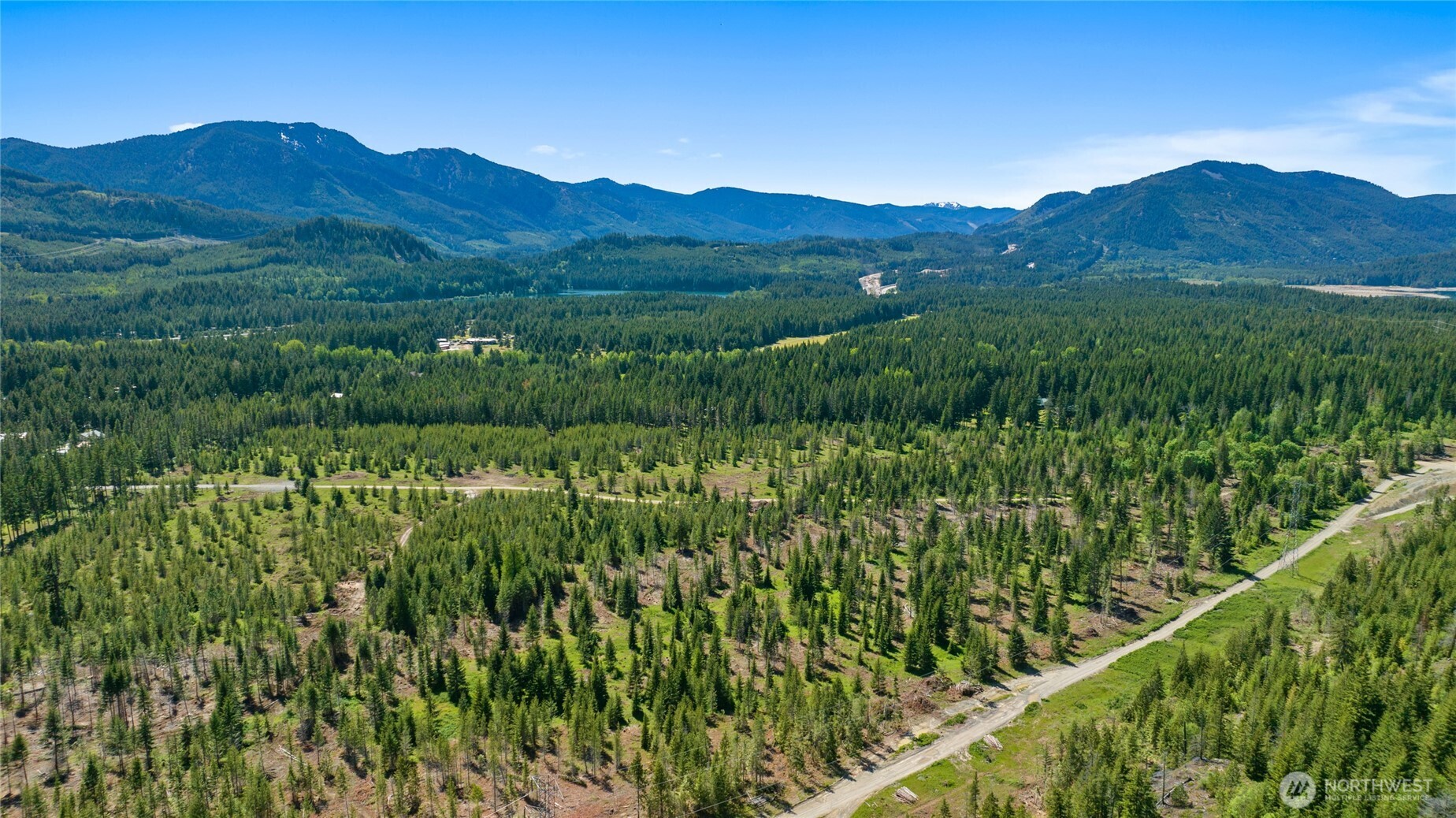 1 East Sparks Road Easton, WA 98925 - Photo 3 of 21 a view of a lush green hillside and a building