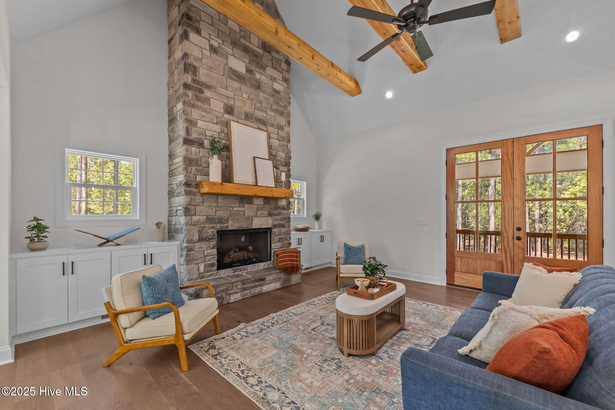 438 Star Ridge Road Carthage, NC 28327 - Photo 19 of 60 Great Room leads to screened porch