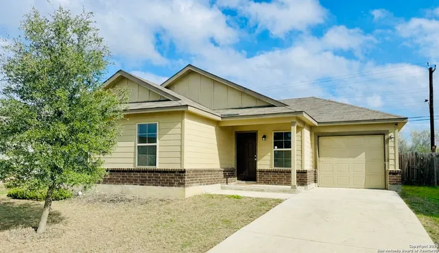 a house with a outdoor space