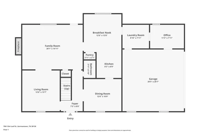 $2,495 | 7961 Elm Leaf Drive, Germantown, TN 38138