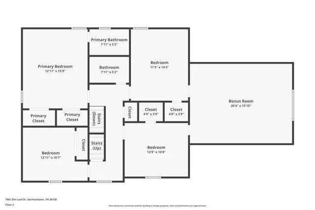 $2,495 | 7961 Elm Leaf Drive, Germantown, TN 38138