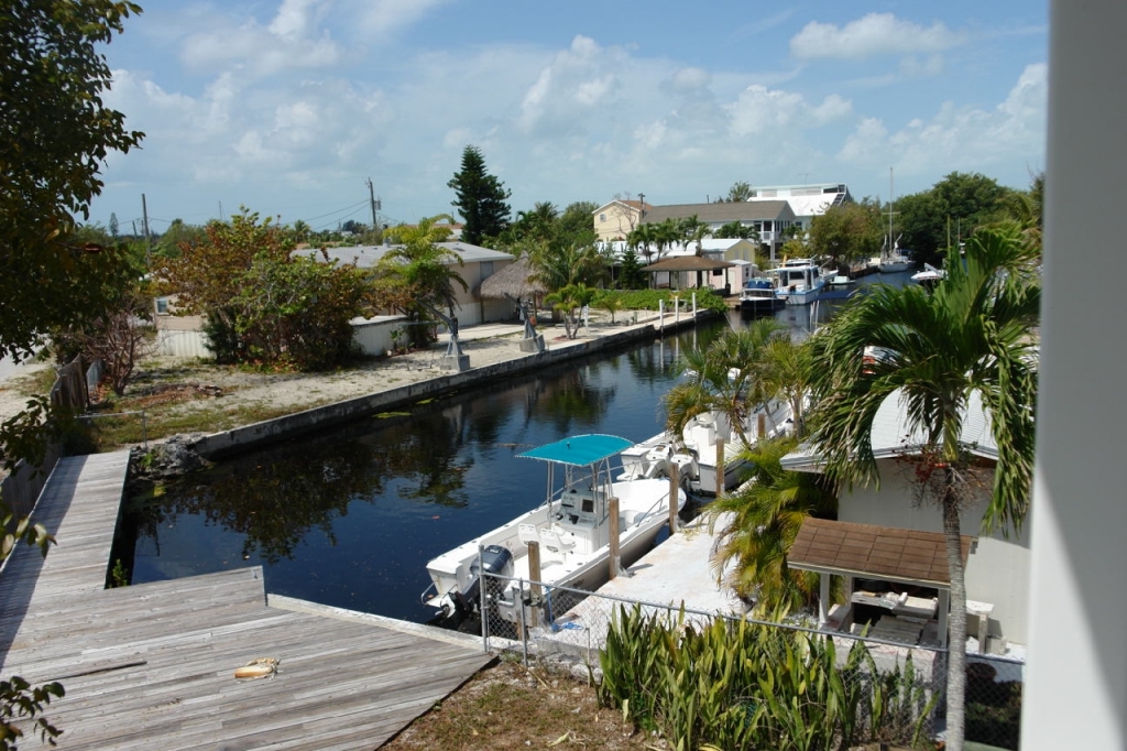 330 Vaca Road Key Largo, FL 33037 - Photo 3 of 14 Canal View From Balcony