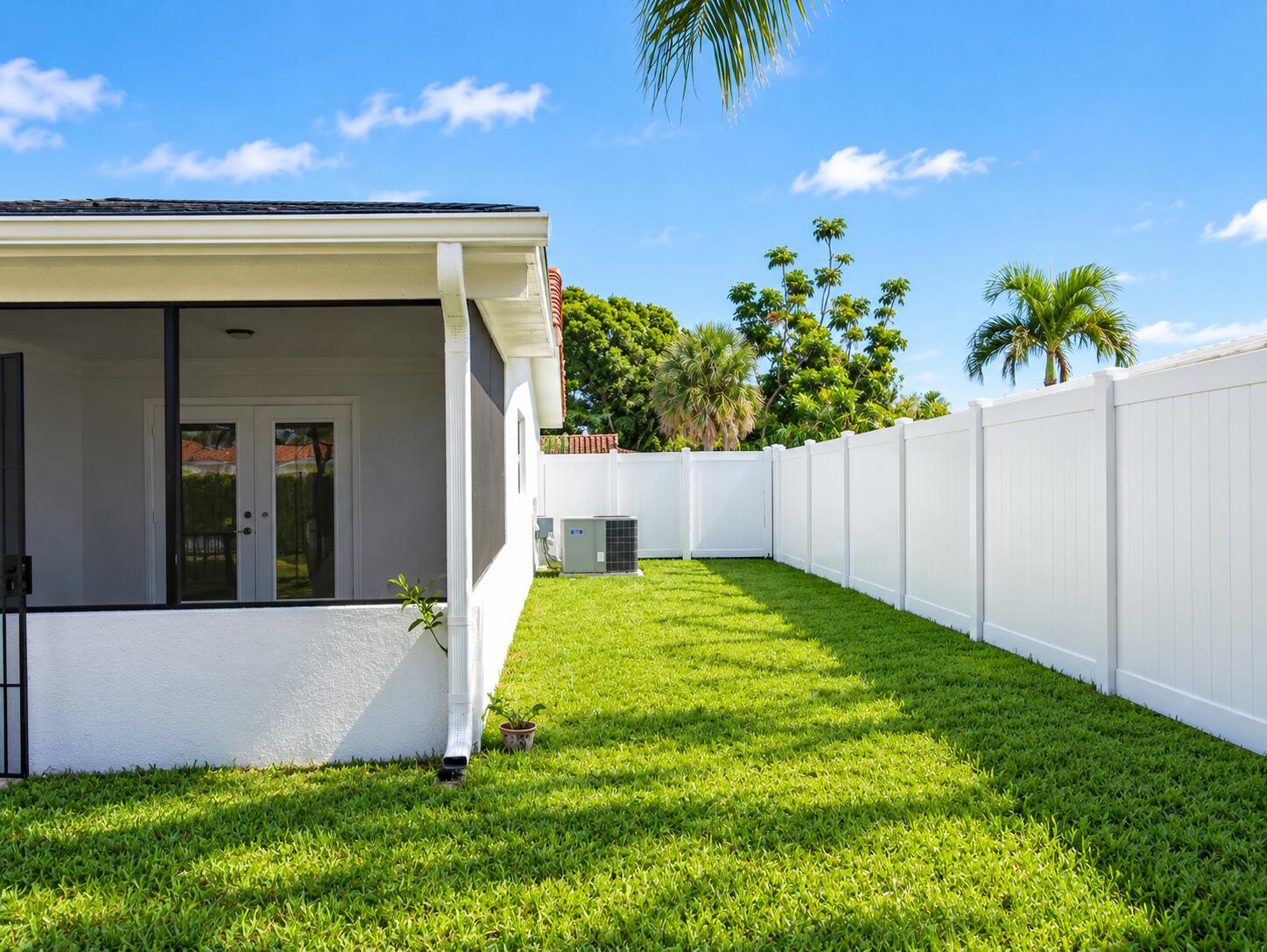 266 Southwest 12th Street Boca Raton, FL 33432 - Photo 28 of 30 Sunny Tropical Side Yard with Lanai and