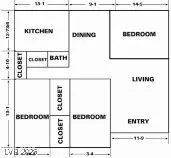 $1,550 | 4650 Koval Lane, Unit 14C, Las Vegas, NV 89109
