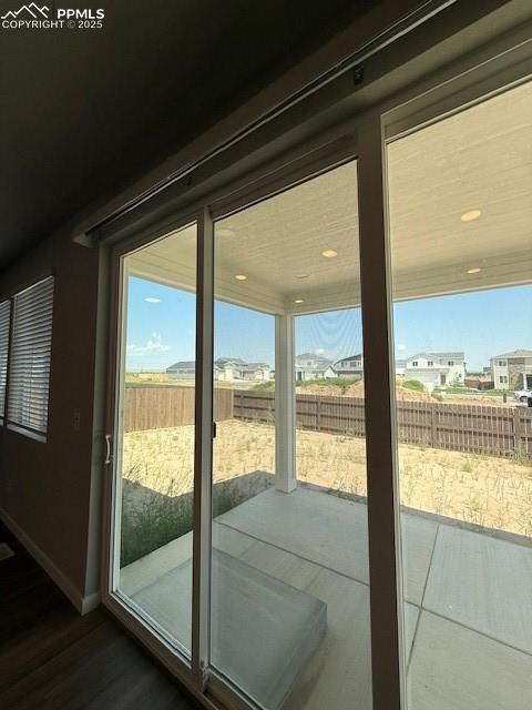 459 Atchison Way Calhan, CO 80808 - Photo 7 of 11 a view of a glass door of the house