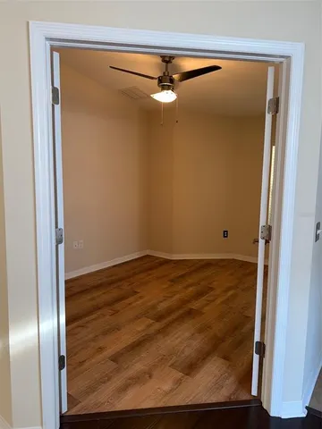 a view of empty room