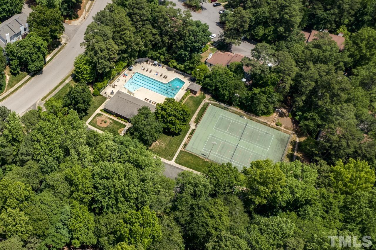1426 Mapleside Court Raleigh, NC 27609 - Photo 38 of 38 an aerial view of a house