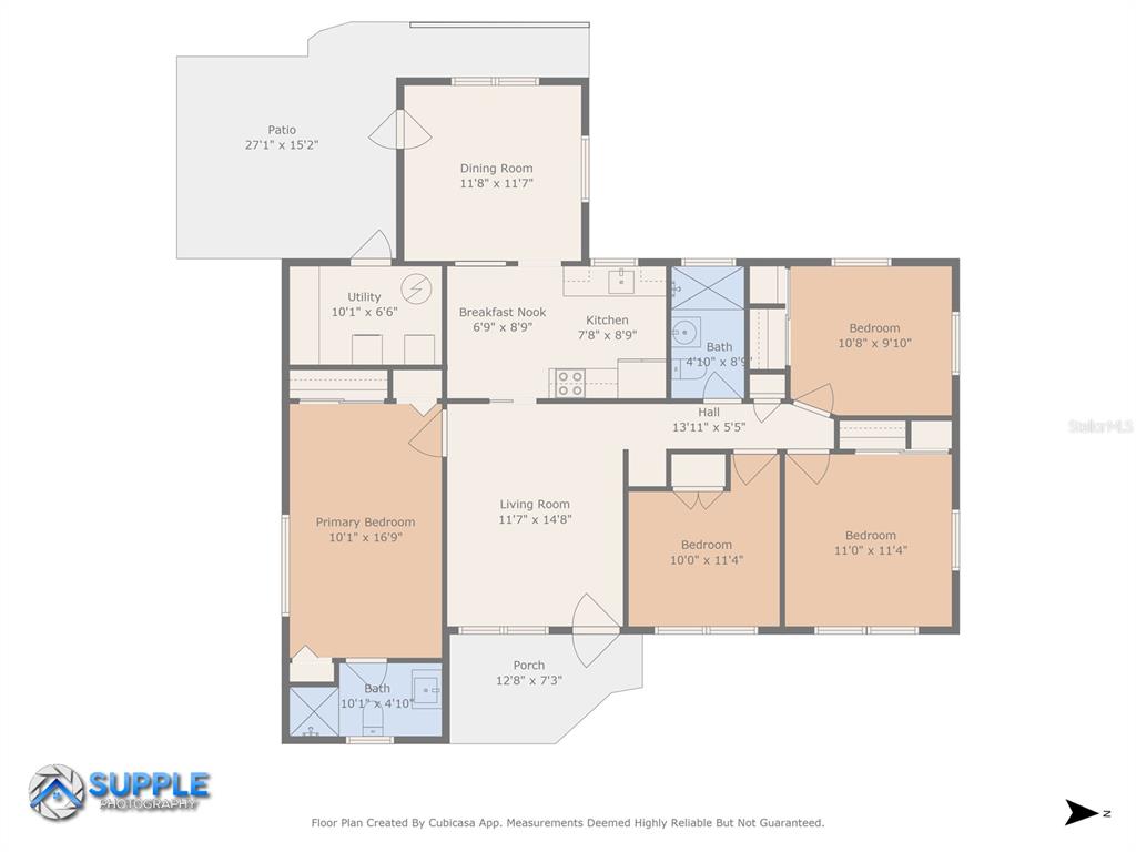 6006 Axelrod Road Tampa, FL 33634 - Photo 40 of 40 Floor Plan
