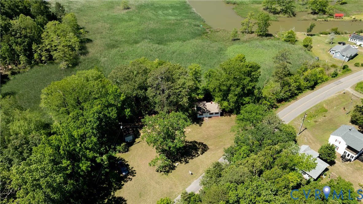 933 Pleasant Point Road Surry, VA 23883 - Photo 33 of 45 a view of a garden with a lake