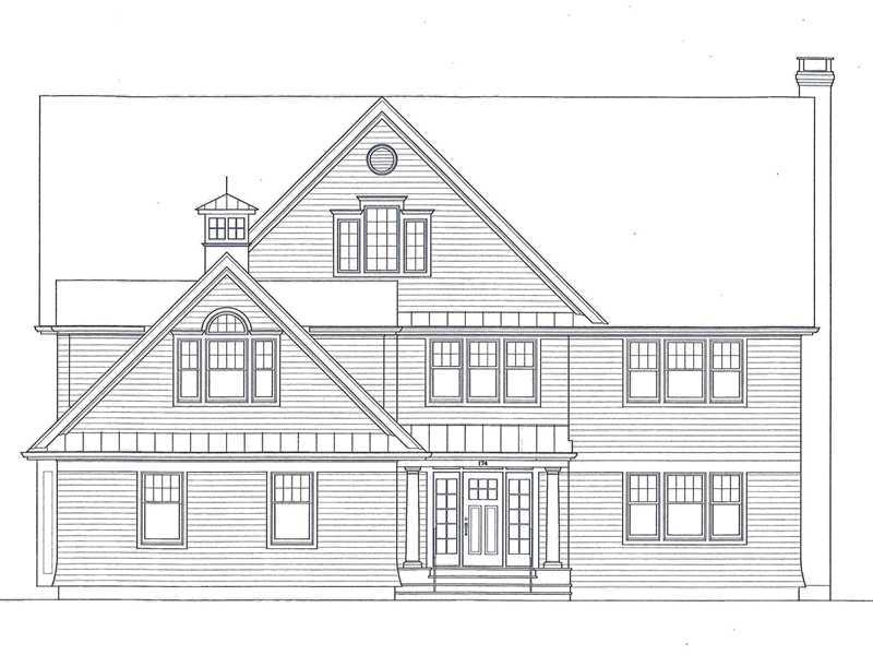 a black and white photo of a house