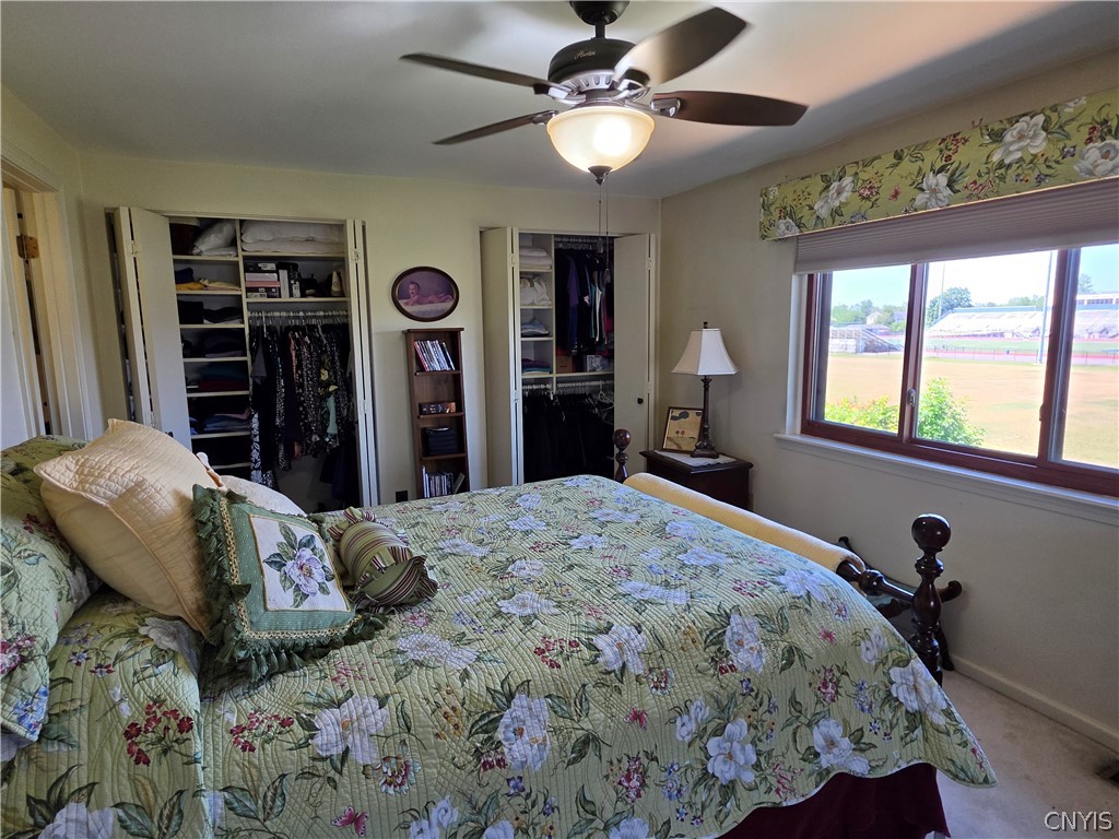 6147 Diffin Road Cicero, NY 13039 - Photo 24 of 45 Primary bedroom with 2 closets, both have Californ
