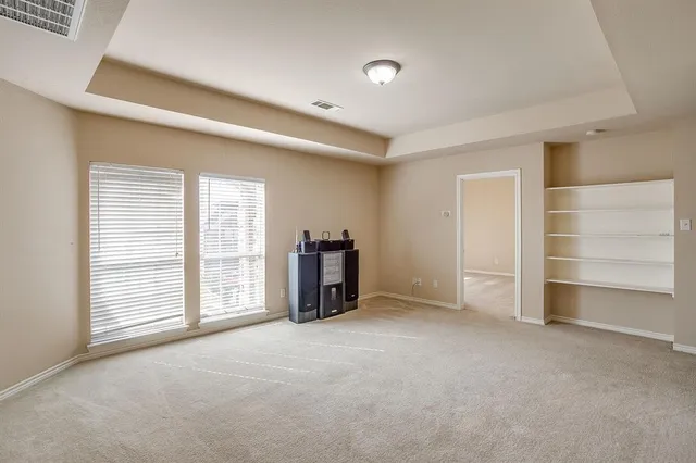 a view of a big room with closet area