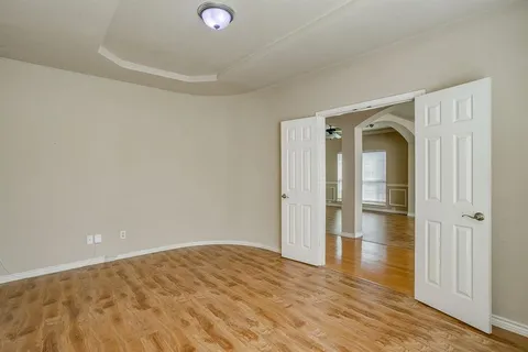 wooden floor in an empty room