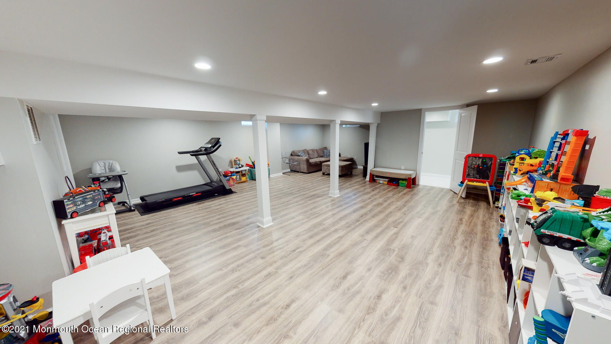 51 Church Road Morganville, NJ 07751 - Photo 26 of 30 51-Church-Rd-finished-basement-1
