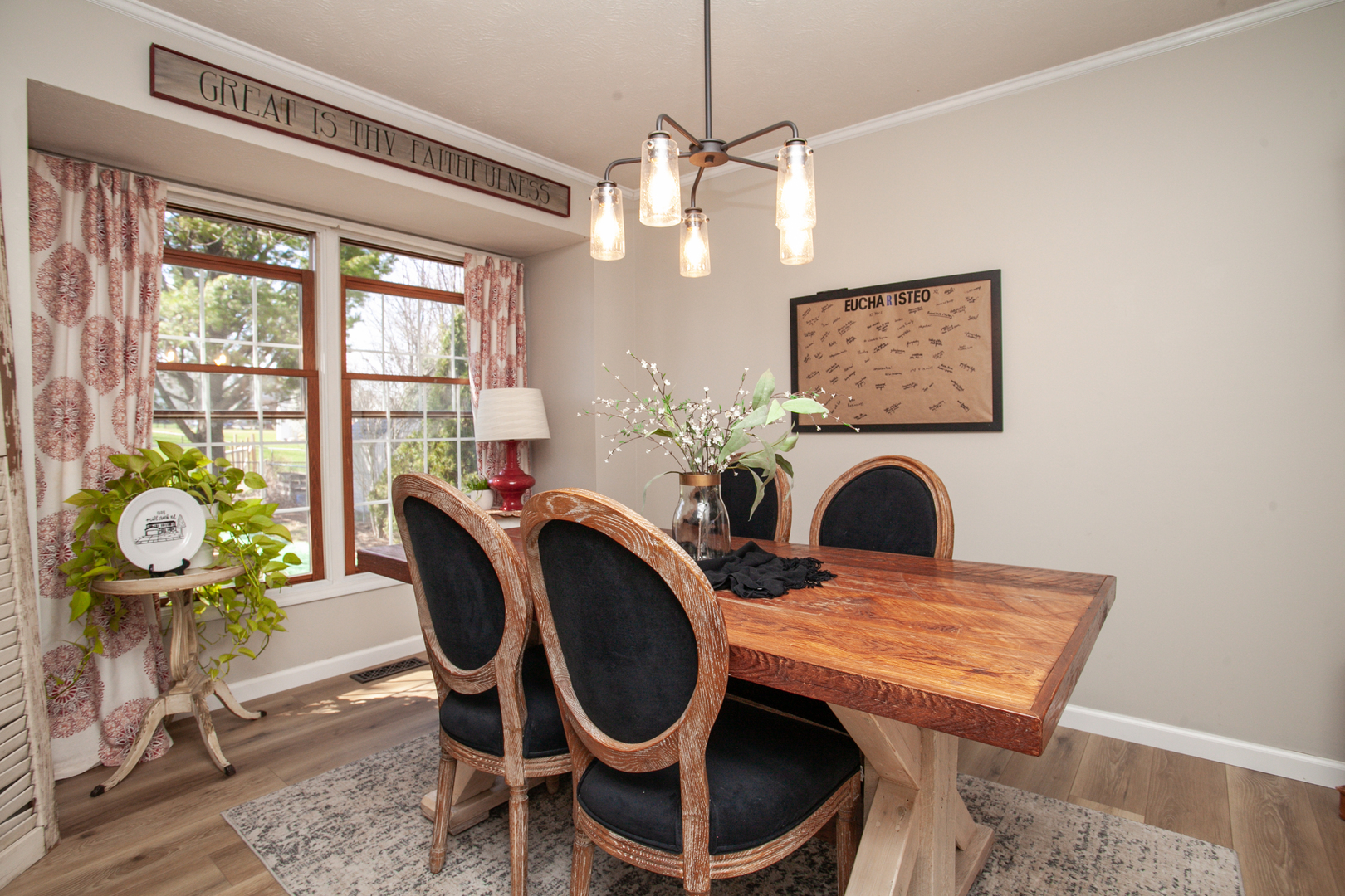 1308 Mill Creek Road Bloomington, IL 61704 - Photo 12 of 26 a dining room with furniture and window