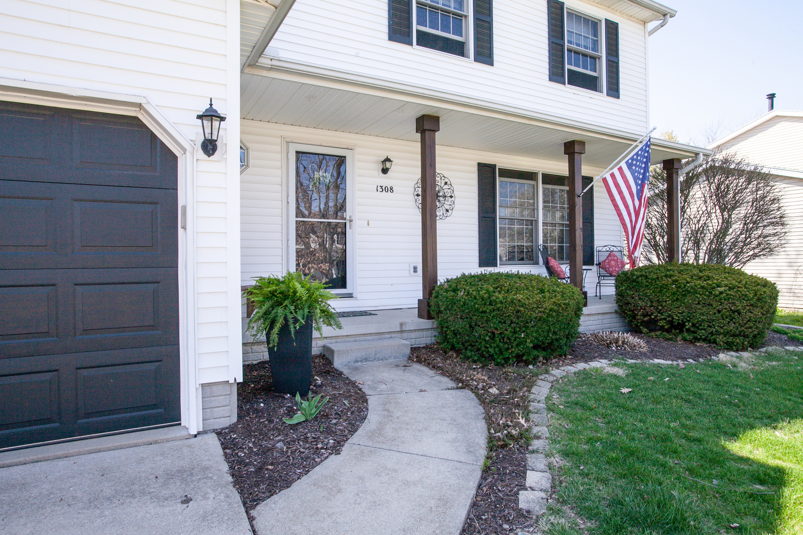 1308 Mill Creek Road Bloomington, IL 61704 - Photo 2 of 26 a view of a pathway with a house