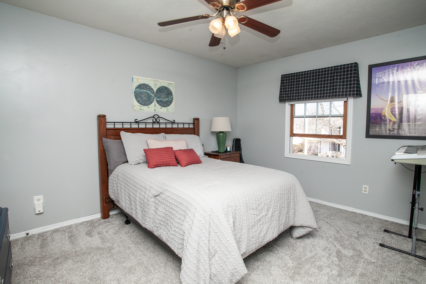 1308 Mill Creek Road Bloomington, IL 61704 - Photo 23 of 26 a bedroom with a bed and a window