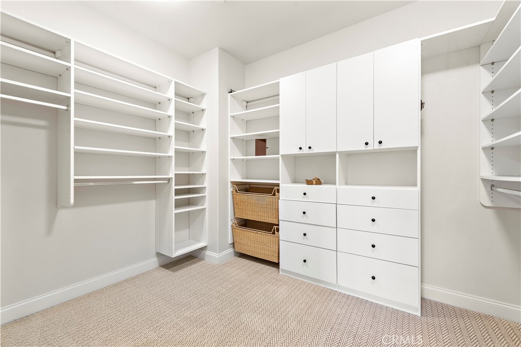 2 Anna Lane Ladera Ranch, CA 92694 - Photo 23 of 63 a view of an empty walk in closet