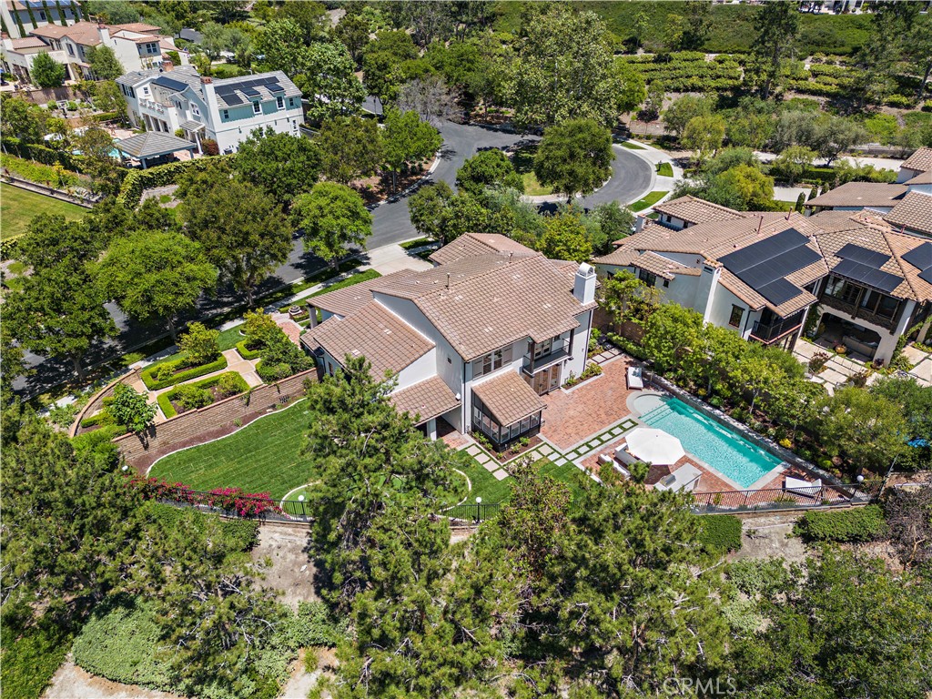 2 Anna Lane Ladera Ranch, CA 92694 - Photo 58 of 63 an aerial view of a house with a yard
