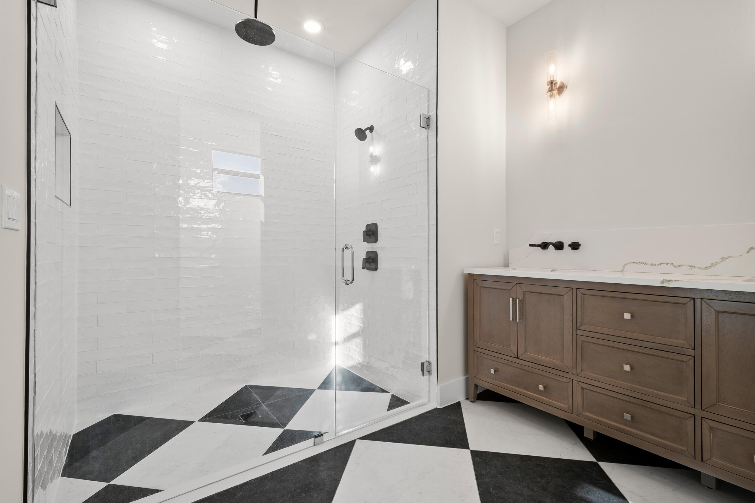 1142 Southwest Abbey Avenue Port St. Lucie, FL 34953 - Photo 43 of 57 a bathroom with a bathtub and a sink